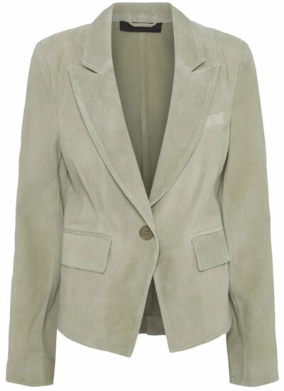 Vassilieva Women's Leather Blazer