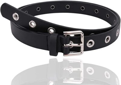 WedDecor 24MM Wide Women Skinny Waistband PU Leather Belt