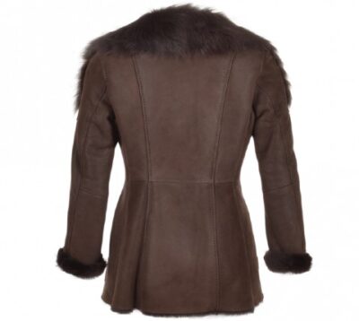 Legurea Women's Sheepskin Leather Coat