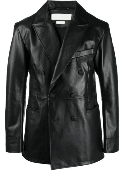 McCartney Men's Leather Coat