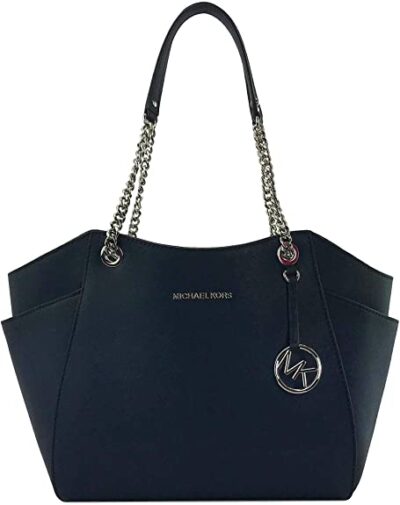 Michael Kors Jet Set Travel Saffiano Leather Shoulder Bag Medium Handbag