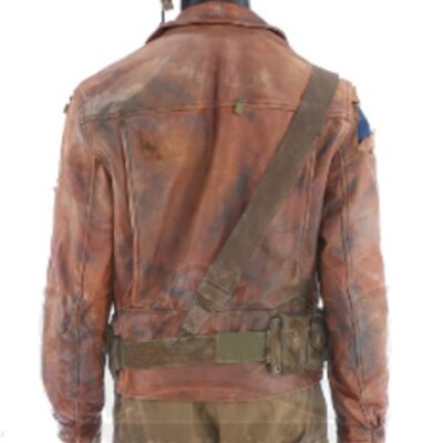 Avengers Captain America Distressed Leather Jackets