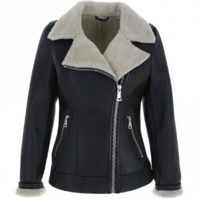 Brittany Daniel Women's Sheepskin Leather Jacket