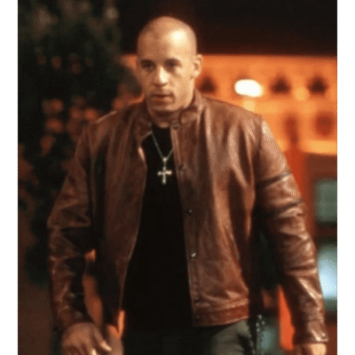 Fast and Furious Dominic Toretto red Leather Jacket