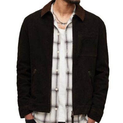 Gilligan: Men's Suede Leather Jacket