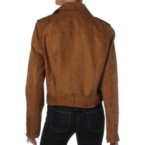 Levi's Women's Faux Suede Motorcycle Leather Jacket