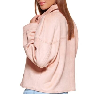 Levi's Women's Soft Faux Suede Shorty Trucker Jacket