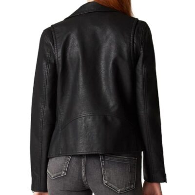 Marion Women's Faux Leather Biker Jacket