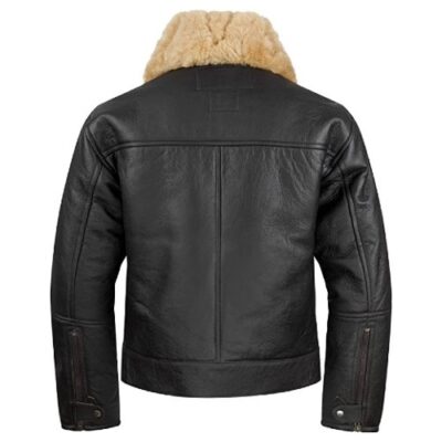 NOBLE HOUSE STUKA MOCCA FLIGHT JACKET, SHEEPSKIN