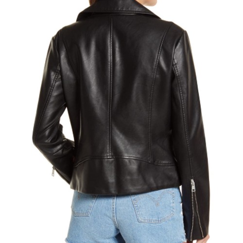Scarlett Women's Faux Leather Moto Jacket