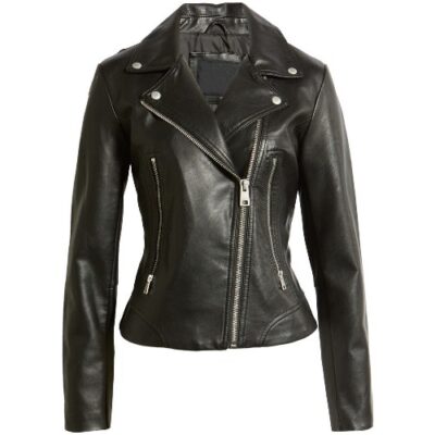 Scarlett Women's Faux Leather Moto Jacket