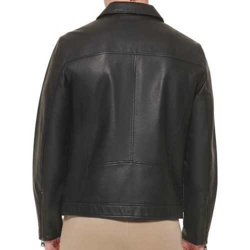 Segel Men's Faux Leather Jacket