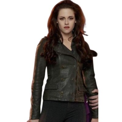 Twilight Saga Breaking Dawn Bella Swan leather Jackets