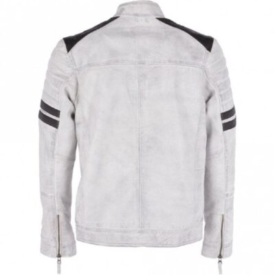 Wayans: Men's Biker Leather Jacket