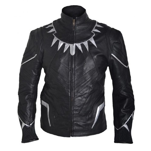 Black Panther 2018 Aaron Boseman Leather Jacket