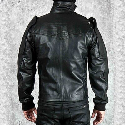 Captain America The Winter Soldier Bucky Barnes Leather Jacket