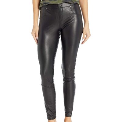 HUE Women’s Leatherette Leggings | Fashionable Faux Leather
