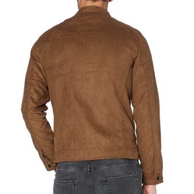 Jack & Jones Men's Jjewarner Jacket Noos Faux Leather