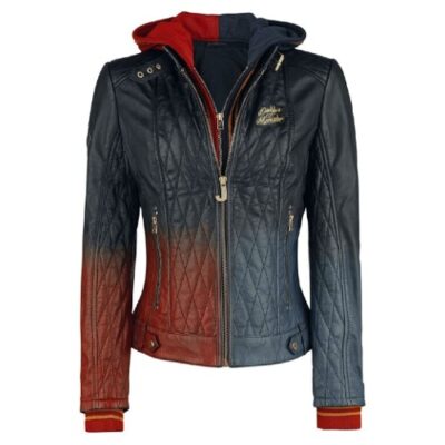 Harley Quinn Leather Jacket