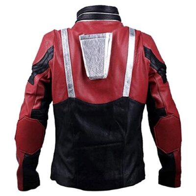VearFit AnttMan Faux Leather Paul Rudd Scott Lang Red and Black Movie