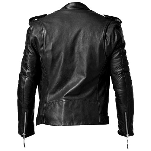 Mens Asymmetrical Slim Fit Fashion Cafe Racer Distressed Real Leather Motorcycle Jacket