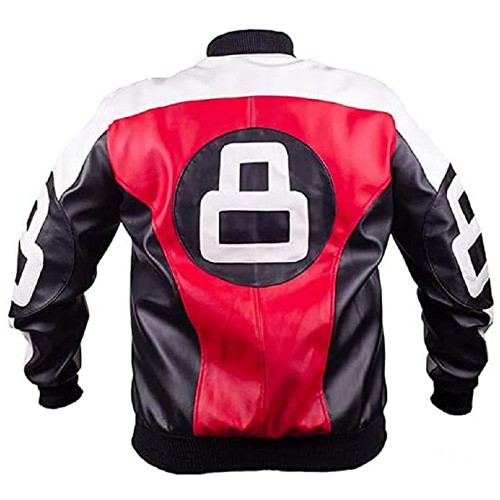 attire trends men's 8 ball logo bomber jacket 90s 8 ball multicolors