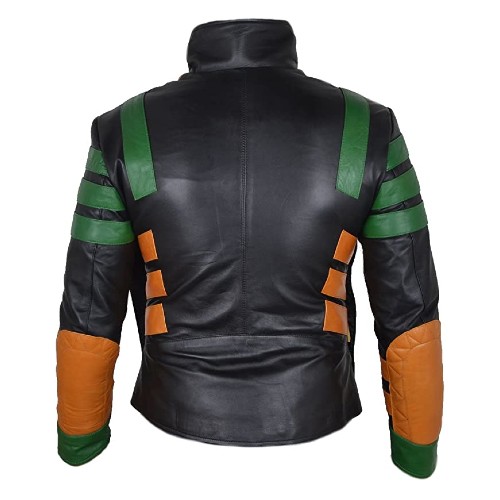 Classyak Women's Dark World Loki Genuine Leather Jacket