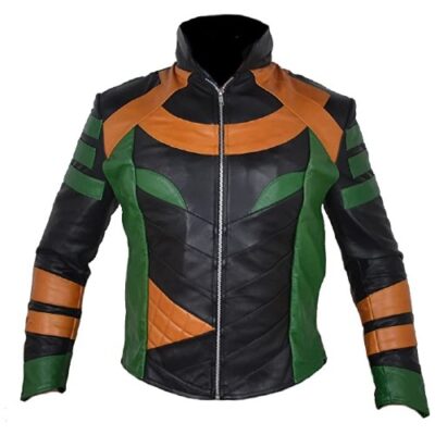 Classyak Women's Dark World Loki Genuine Leather Jacket