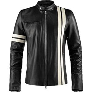 Driver San Francisco John Tanner Costume Designer Wear Faux Leather Jacket