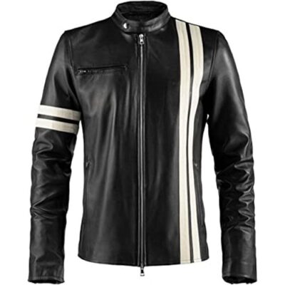 driver san francisco john tanner costume designer wear faux leather jacket