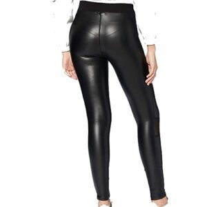 Urban Classics Women's Ladies Tech Mesh Faux Leather Leggings