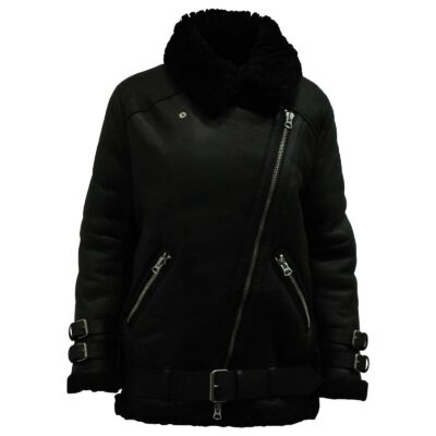 Oversized Women Aviator Jacket