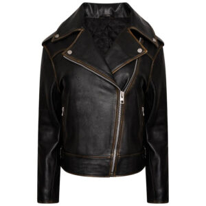 Women Oversized Biker jacket