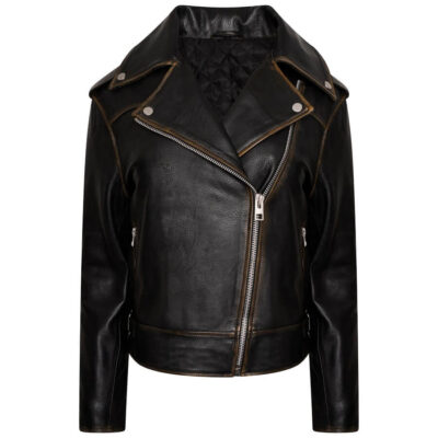 Women Oversized Biker jacket