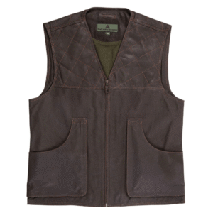 GO12 Men’s Leather Shooting Vest