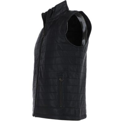 Leather Body Warmer Massimo Gillet