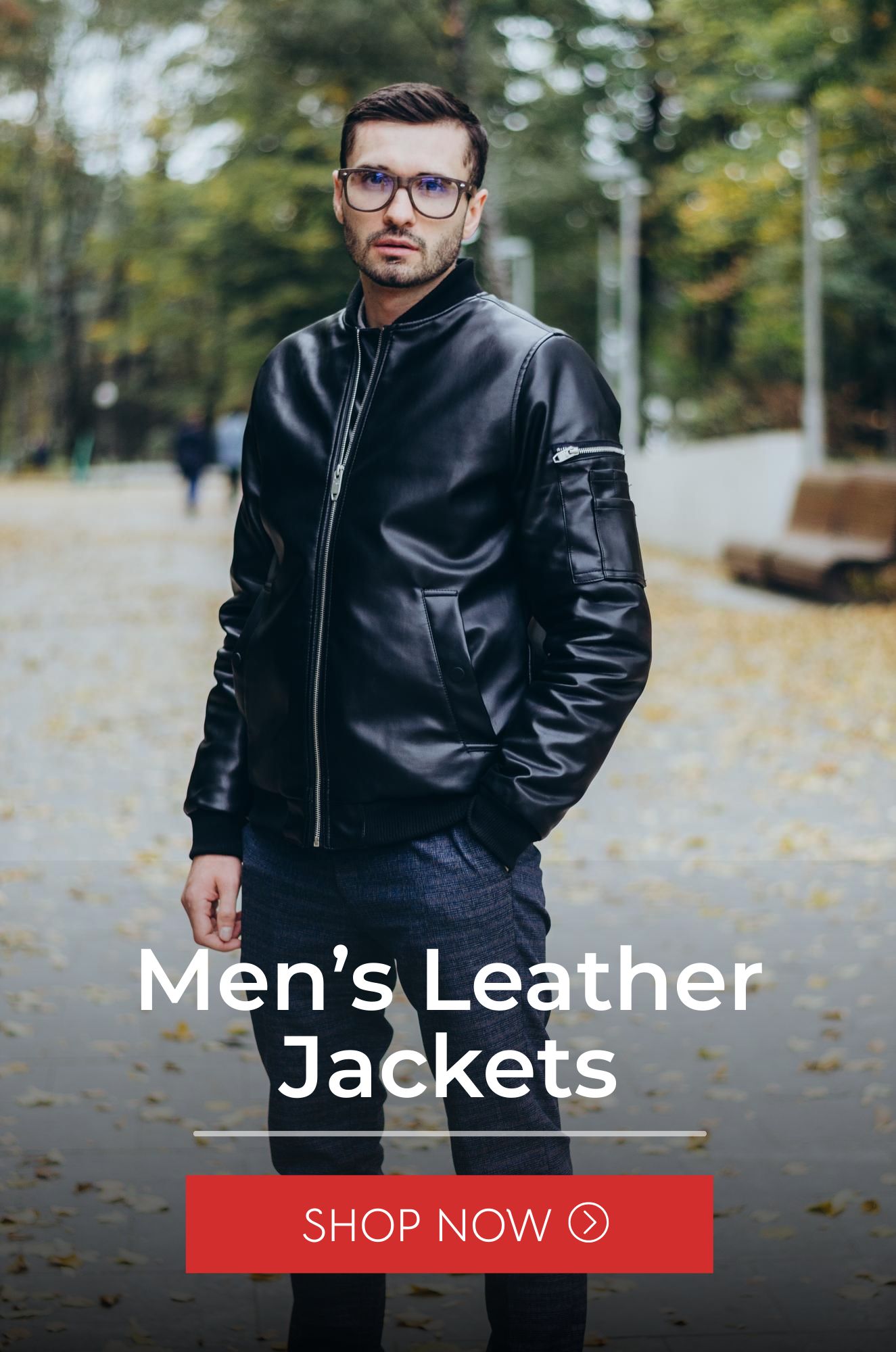 mens leather jackets collection