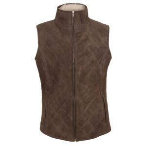 Alexis Suede Sheepskin Gilet