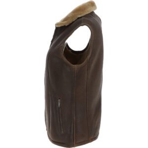 Andorra Sheepskin Antique Gilet