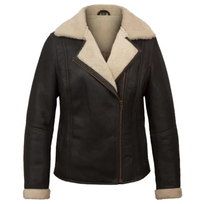 Women Sheepskin Flying Jacket