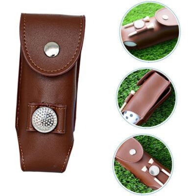 Leather Trumpet Stand Golf Bag