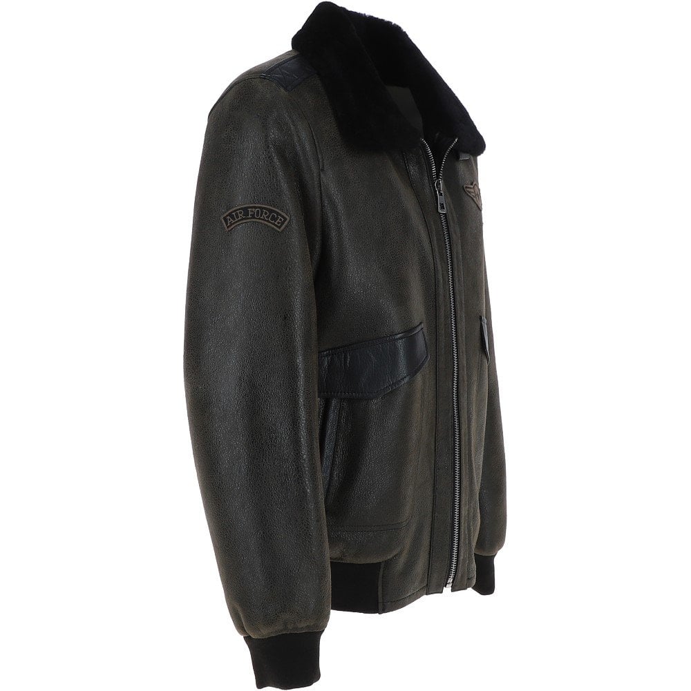 NC Air Force Luxury Sheepskin Pilot Jacket