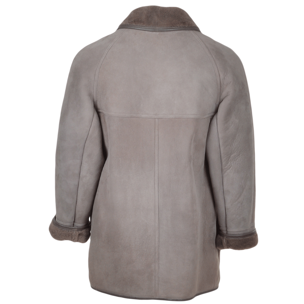 Hektor Men's Gray Sheepskin Coat