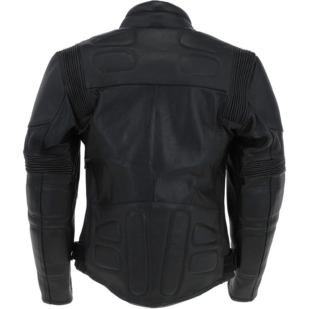 Men's Fashion Black Leather Jacket