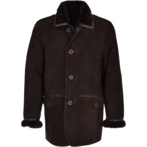 Richmond Men's Brown Sheepskin Coat