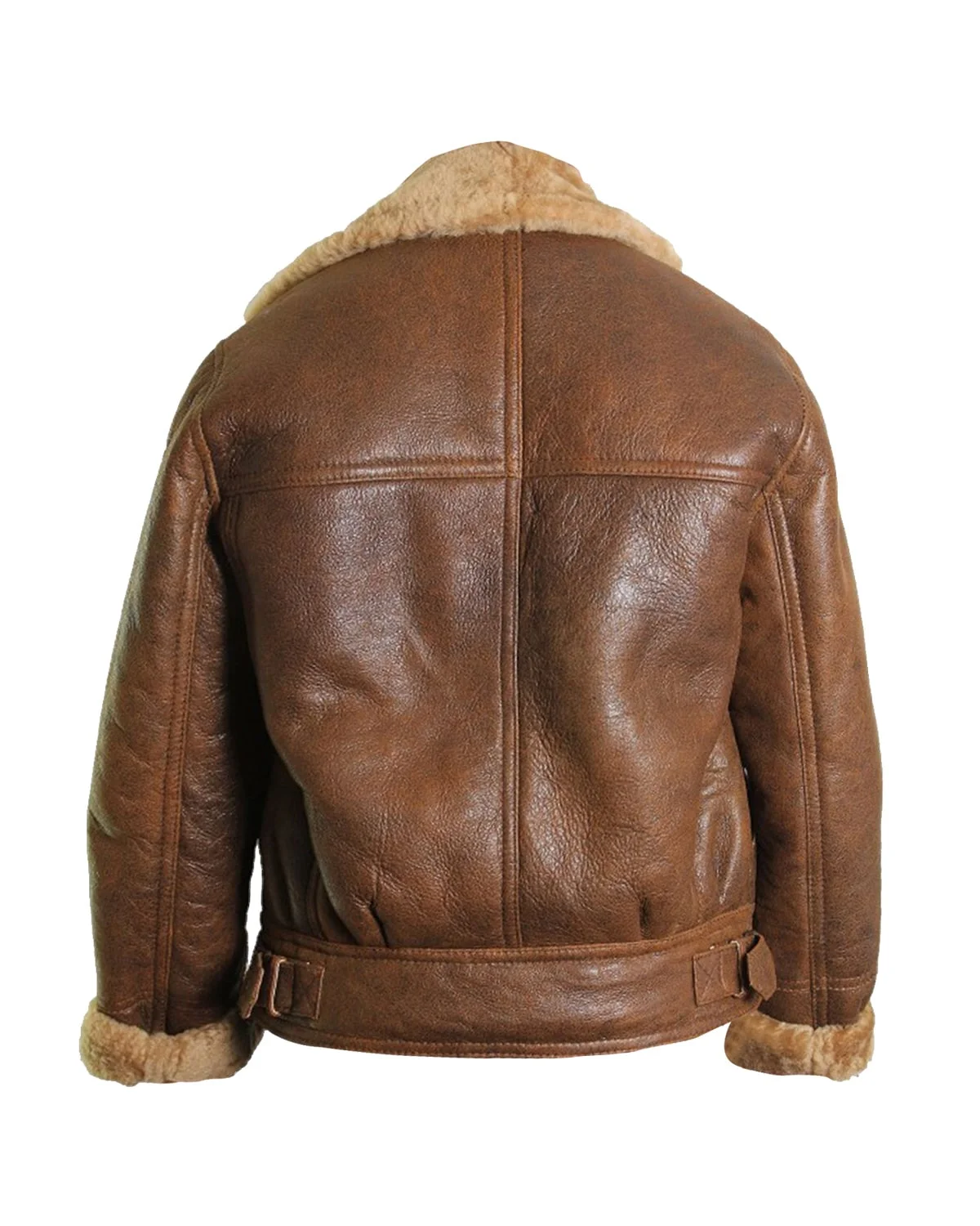 Dianna Brown Aviator Bomber Leather Jacket