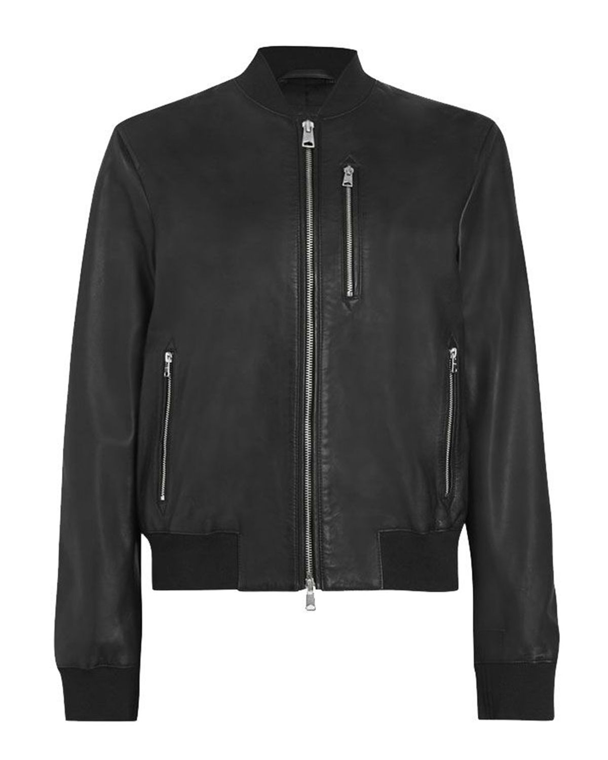 Joyce Sheepskin Bomber Leather Jacket