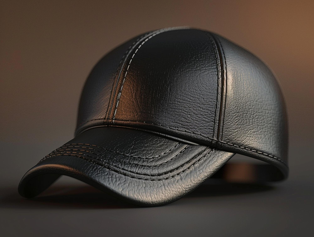 Men's Leather Cap