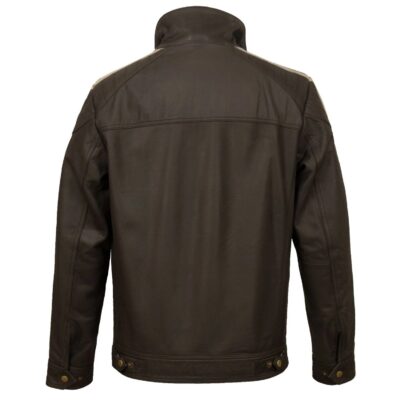 Men's Brown Classic Biker Leather Jacket