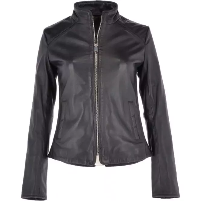 Rotorua Ladies Moto Leather Jacket